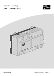 SMA COMGW-10 Installatiehandleiding