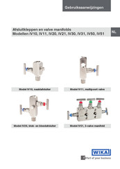 WIKA IV50 Gebruiksaanwijzingen
