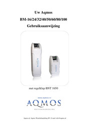 Aqmos BM Series Gebruiksaanwijzing