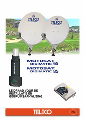 Teleco Motosat Digimatic 65 Installatie- En Gebruiksaanwijzing