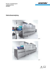 Winterhalter MTF Gebruiksaanwijzing