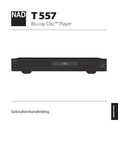 NAD T 557 Gebruikershandleiding