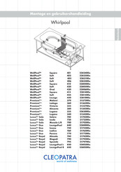 Whirlpool Luxusline Royal Magadi 790 Montage- En Gebruikershandleiding