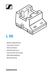 Sennheiser L 50 Gebruiksaanwijzing