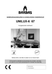 barbas UNILUX-6 67 Gebruiksaanwijzing & Handleiding Onderhoud