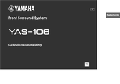 Yamaha YAS-106 Gebruikershandleiding