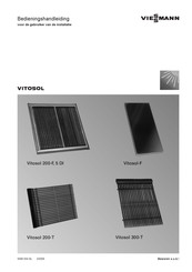 Viessmann Vitosol-F Bedieningshandleiding