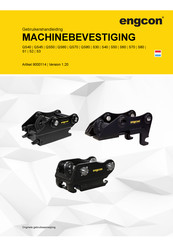 engcon QS40 Gebruikershandleiding