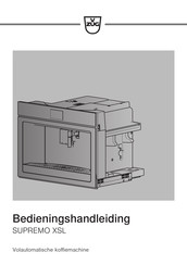 V-ZUG SUPREMO XSL Bedieningshandleiding