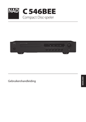 NAD C 546BEE Gebruikershandleiding