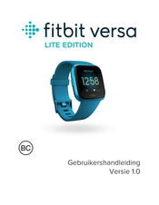 Fitbit Versa Lite Edition Gebruikershandleiding