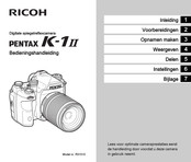 Ricoh Pentax K-1 II Bedieningshandleiding