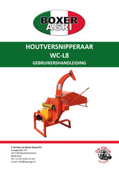 BOXER AGRI BOXER WC-L8 Gebruikershandleiding