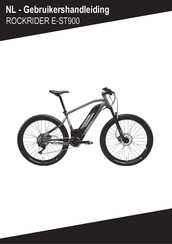 Decathlon ROCKRIDER E-ST900 Gebruikershandleiding