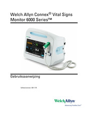 Welch Allyn Connex Vital Signs Monitor 6000 Series Gebruiksaanwijzing