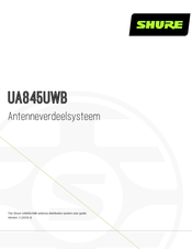 Shure UA845UWB Handleiding