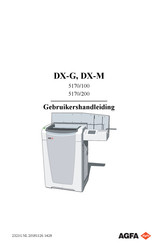 AGFA DX-M Gebruikershandleiding