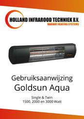 Holland Infrarood Techniek Goldsun Aqua Twin Gebruiksaanwijzing