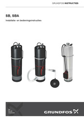 Grundfos SBA 3-35 Installatie- En Bedieningsinstructies