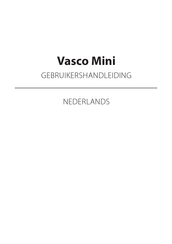 Vasco Mini Gebruikershandleiding