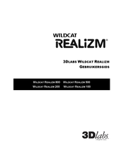 3Dlabs Wildcat REALIZM 500 Gebruikersgids