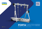 REID LIFTING PortaGantry Rapide PGR1TM30J Montage- En Bedieningshandleiding