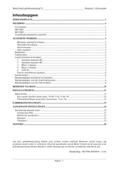 Boutronic Motor Control MC55081 Gebruiksaanwijzing