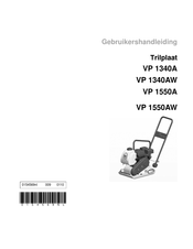 Wacker Neuson VP 1550AW Gebruikershandleiding