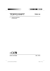 TOPCRAFT TCSG 160 Originele Handleiding