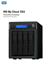 Western Digital My Cloud EX4 Gebruikershandleiding