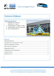 TimTom set in motion Vulcano Glijbaan Instructies