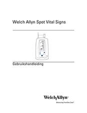 Welch Allyn Spot Vital Signs Gebruikshandleiding