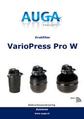 Auga VarioPress Pro W-80000 Gebruiksaanwijzing