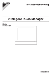 Daikin intelligent Touch Manager DCM601A51 Installatiehandleiding