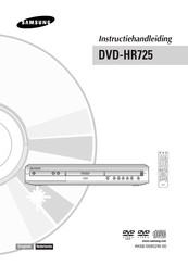 Samsung DVD-HR725 Instructiehandleiding