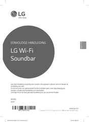 LG SK9Y Eenvoudige Handleiding