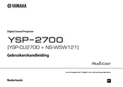 Yamaha MusicCast YSP-2700 Gebruikershandleiding