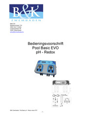 B&K Pool Basic EVO pH Bedieningsvoorschrift