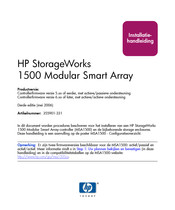 HP StorageWorks X1500 Installatiehandleiding