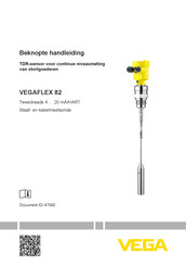 Vega VEGAFLEX 82 Beknopte Handleiding