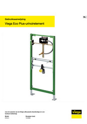 Viega Eco Plus 8164.5 Gebruiksaanwijzing