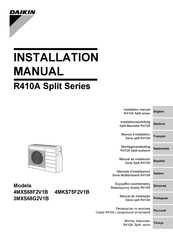 Daikin 4MXS68F2V1B Montagehandleiding