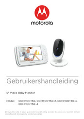 Motorola COMFORT50-2 Gebruikershandleiding