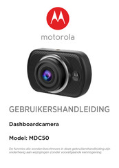 Motorola MDC50 Gebruikershandleiding