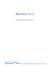 Plantronics Backbeat Go 2 Gebruikershandleiding