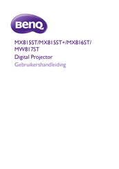 BenQ MX815ST+ Gebruikershandleiding