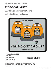 Kieboom Laser LB700 Series Gebruiksaanwijzing