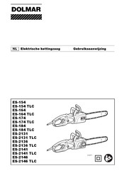 Dolmar ES-2146 TLC Gebruiksaanwijzing