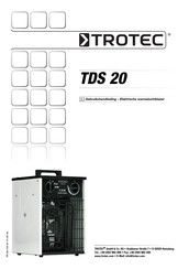 Trotec TDS 20 Gebruiksaanwijzing