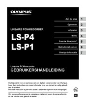 Olympus LS-P1 Gebruikershandleiding